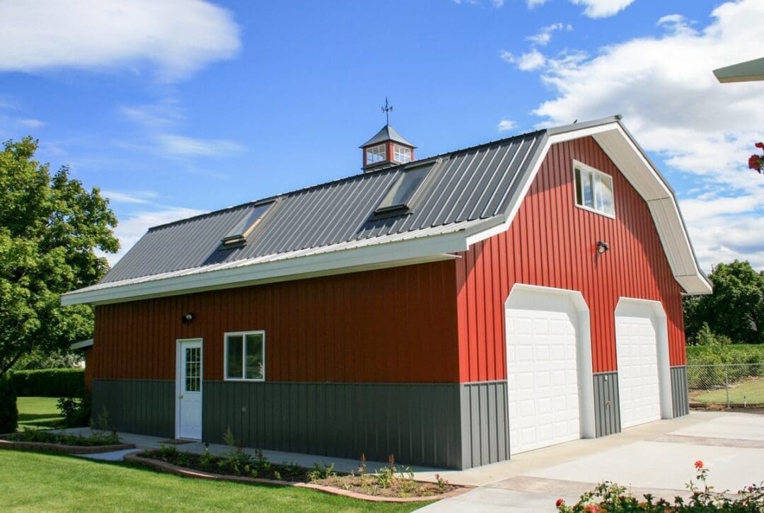 2 Story Workshop with Bonus Room #3892 | Steel Structures America