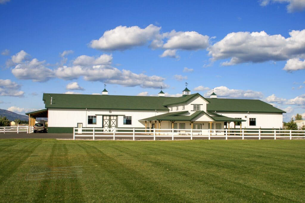 Horse Arena Barn #4182 | Steel Structures America