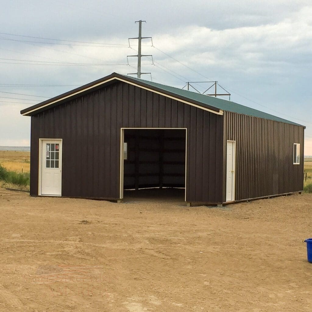 #8778 – 30×50 – Weld County | Steel Structures America