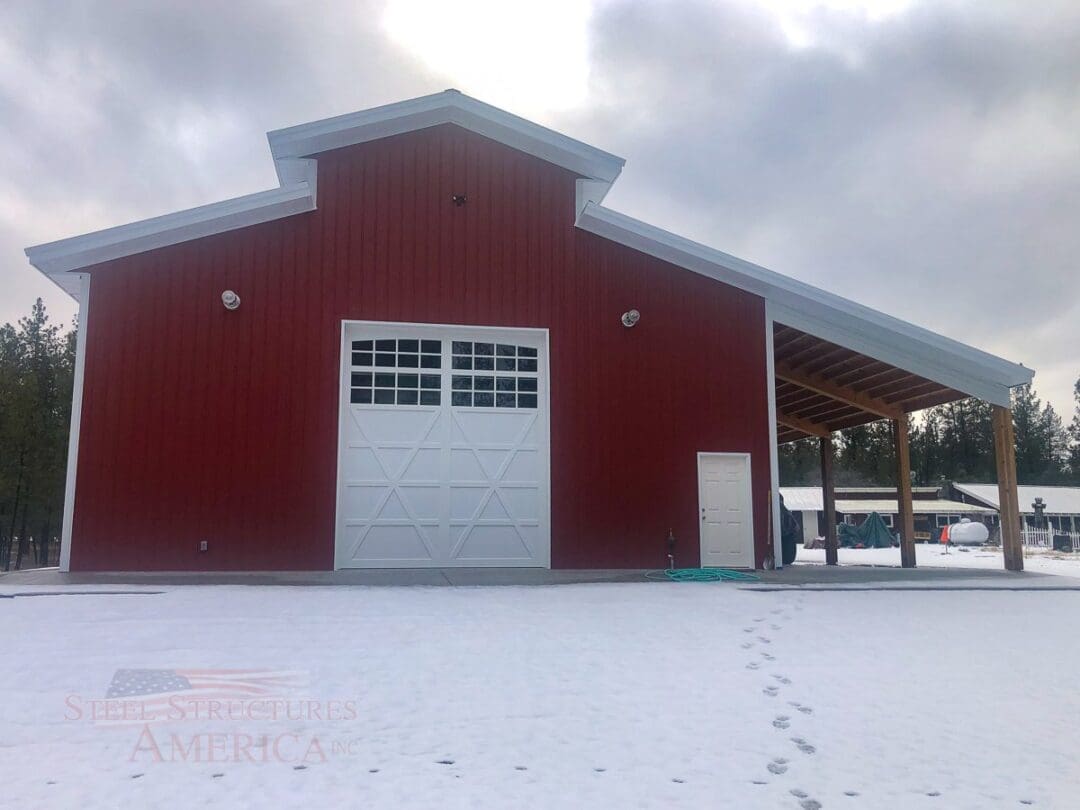 #10867 – Clear Span Monitor – Deer Park, WA | Steel Structures America