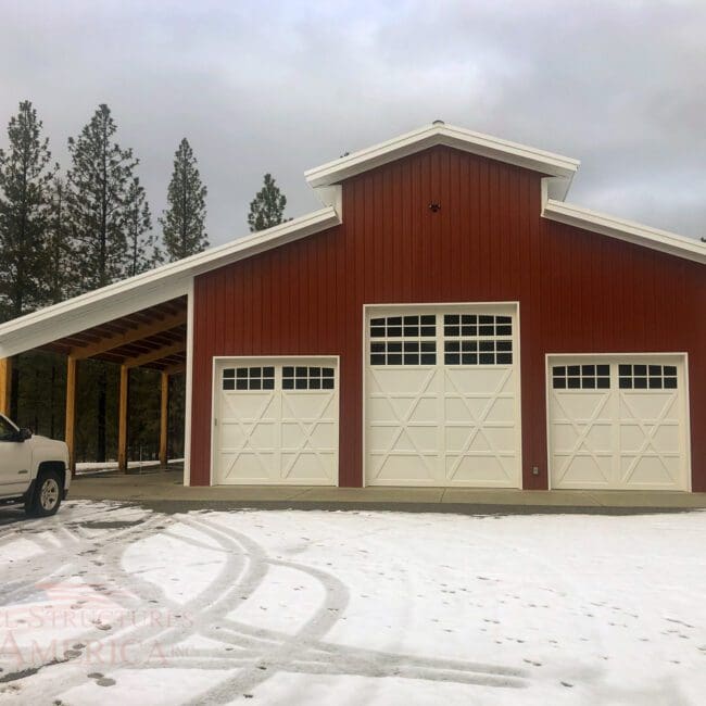 #10867 – Clear Span Monitor – Deer Park, WA | Steel Structures America