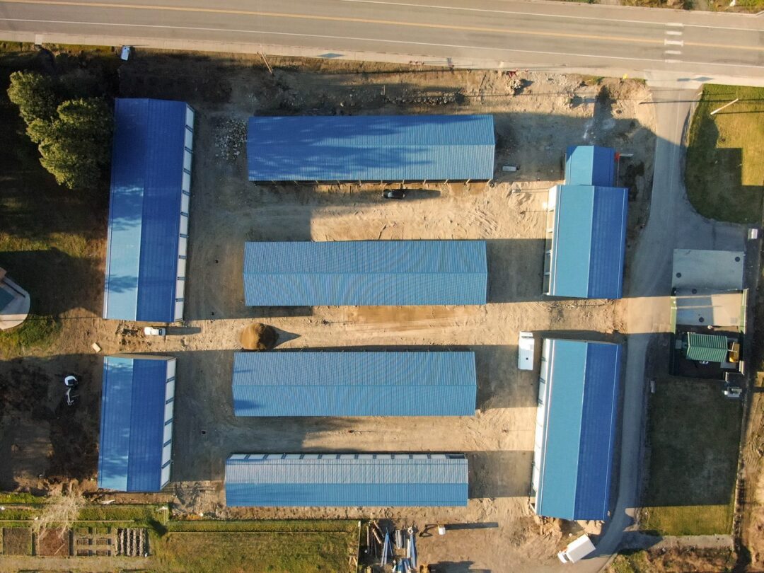 Top View #10999 - 3RD AVENUE STORAGE | Steel Structures America
