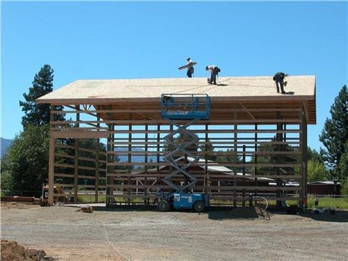 Wood Roof Decking | Steel Structures America