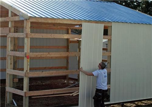 29 Gauge Rolled Rib Steel Roof and Wall Panel | Steel Structures America