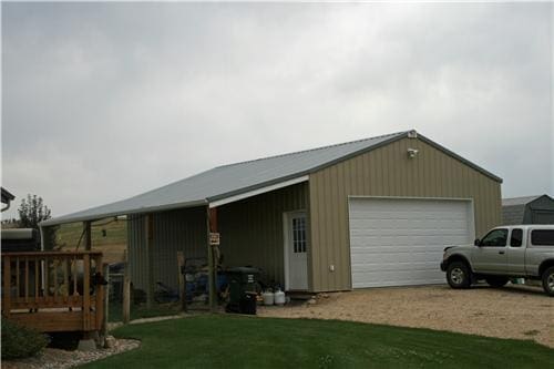 Lean-To | Steel Structures America