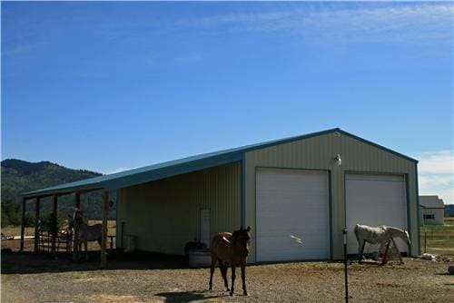 Lean-To | Steel Structures America