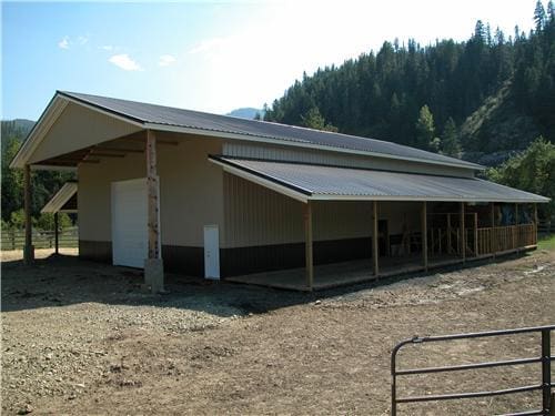 Lean-To | Steel Structures America