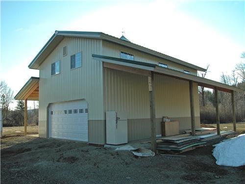 Lean-To | Steel Structures America