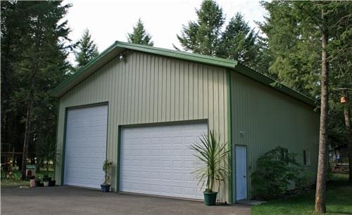 2' Roof Overhangs with Fascia and Soffits | Steel Structures America