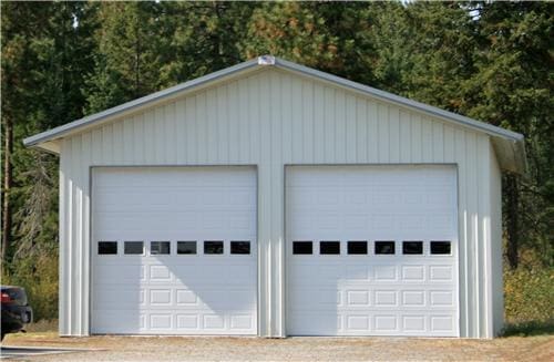 2' Roof Overhangs with Fascia and Soffits | Steel Structures America