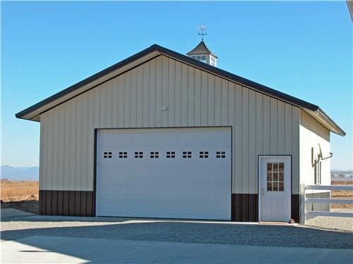 Traditional Residential Overhead Doors | Steel Structures America