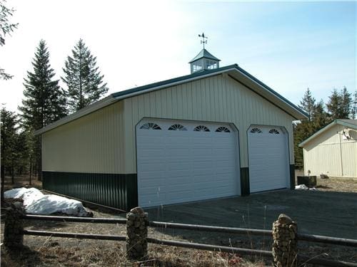 Traditional Residential Overhead Doors | Steel Structures America