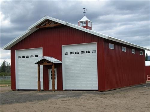 Traditional Residential Overhead Doors | Steel Structures America