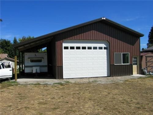 RV Cover Lean To #2790 | Steel Structures America