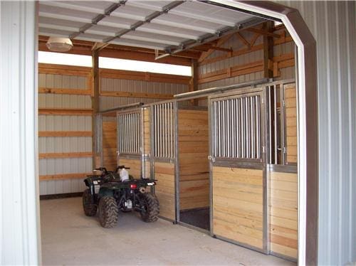 Large Custom Horse Barn #5269 | Steel Structures America