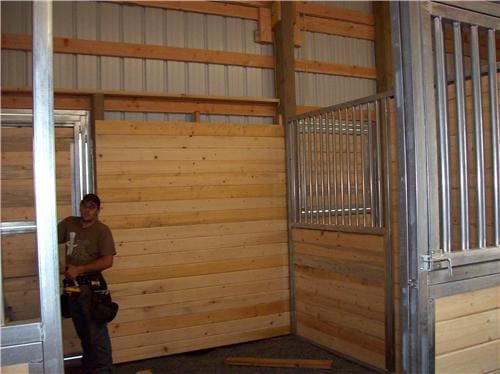 Large Custom Horse Barn #5269 | Steel Structures America