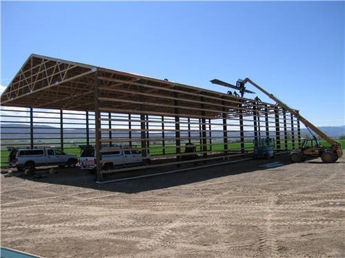 #5249 - Hay Storage Building - Ellensburg, WA | Steel Structures America