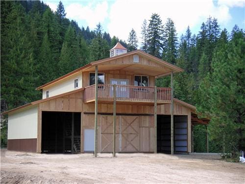 Monitor Style Hunting Cabin #2315 | Steel Structures America