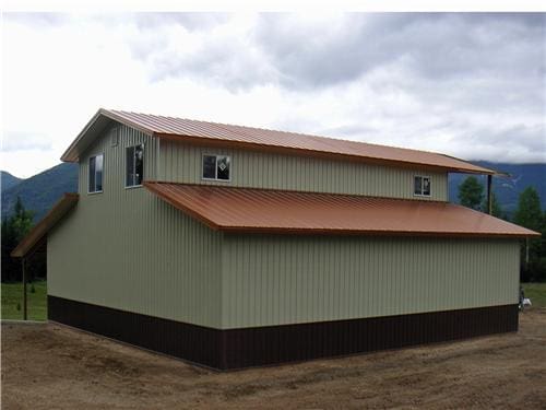 Monitor Style Hunting Cabin #2315 | Steel Structures America