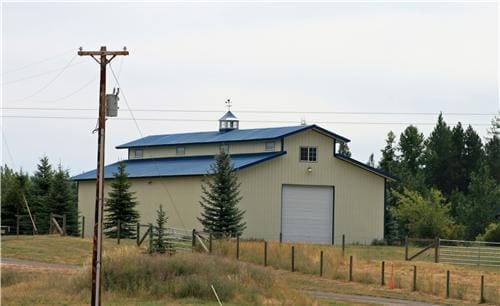 Monitor Style Metal Shop #2341 | Steel Structures America