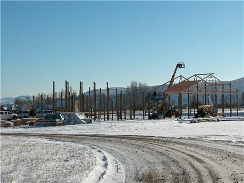 Horse Barn and Riding Arena #4766 | Steel Structures America