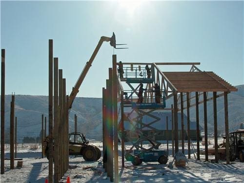 Horse Barn and Riding Arena #4766 | Steel Structures America