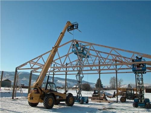 Horse Barn and Riding Arena #4766 | Steel Structures America