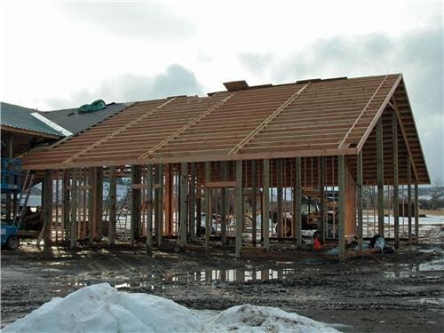 Horse Barn and Riding Arena #4766 | Steel Structures America