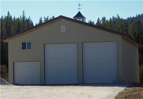 #5434 – Pole Building Shop – Loon Lake, WA | Steel Structures America