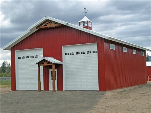 36x48x16 Shop #3847 | Steel Structures America