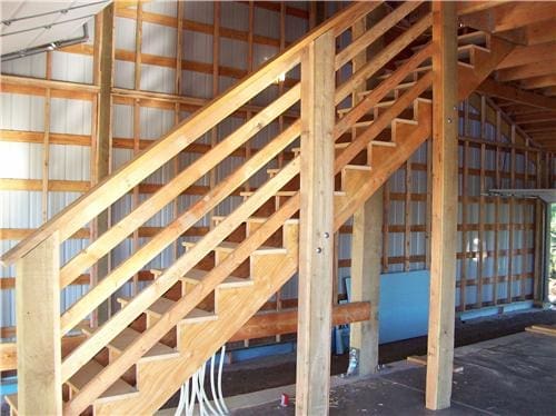 Custom Shop with Living Quarters #5283 - Mead, WA | Steel Structures America