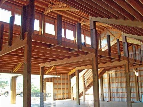 Custom Shop with Living Quarters #5283 - Mead, WA | Steel Structures America