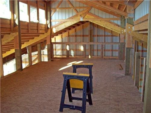 Custom Shop with Living Quarters #5283 - Mead, WA | Steel Structures America