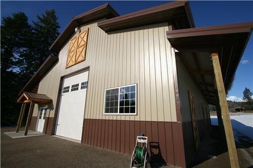 #5807 – Custom Shop with RV Storage – Rathdrum, ID | Steel Structures America