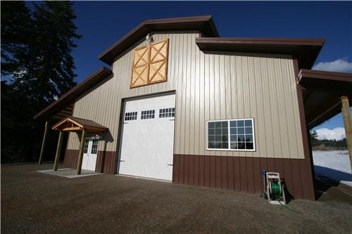 #5807 – Custom Shop with RV Storage – Rathdrum, ID | Steel Structures America