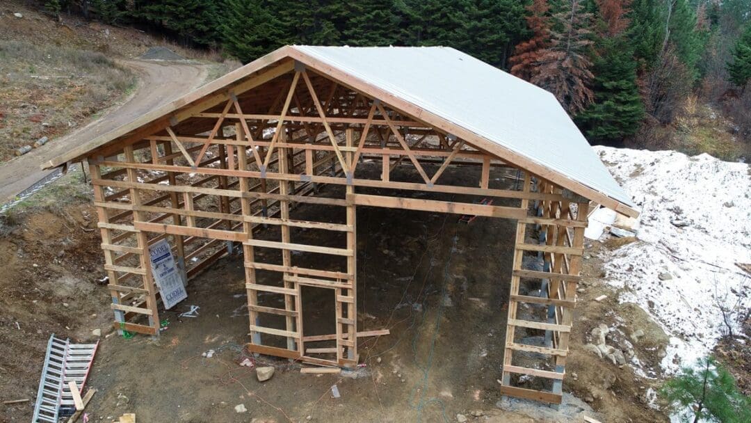 #10569 – 40X80X16 Garage | Steel Structures America