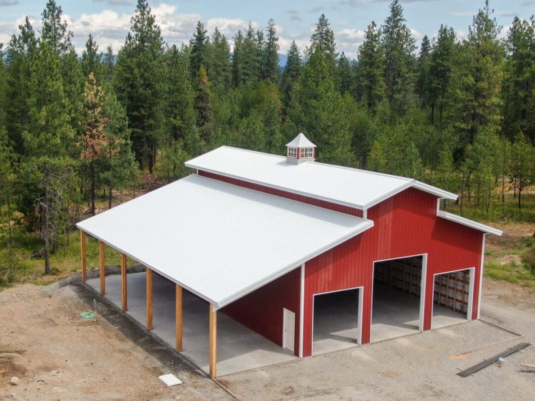 #10867 – Clear Span Monitor – Deer Park, WA | Steel Structures America