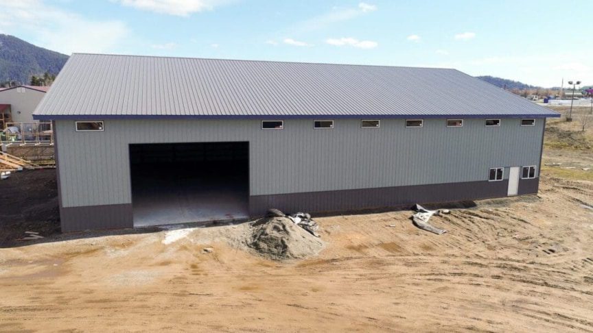 8981 CDA Building Supply Warehouse Steel Structures America