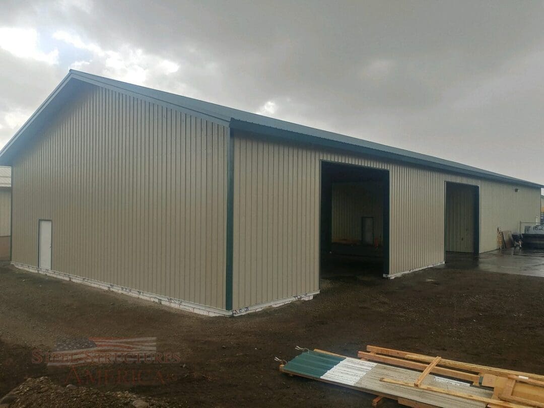 #10306 – 50x50x16 – Hayden, Idaho | Steel Structures America