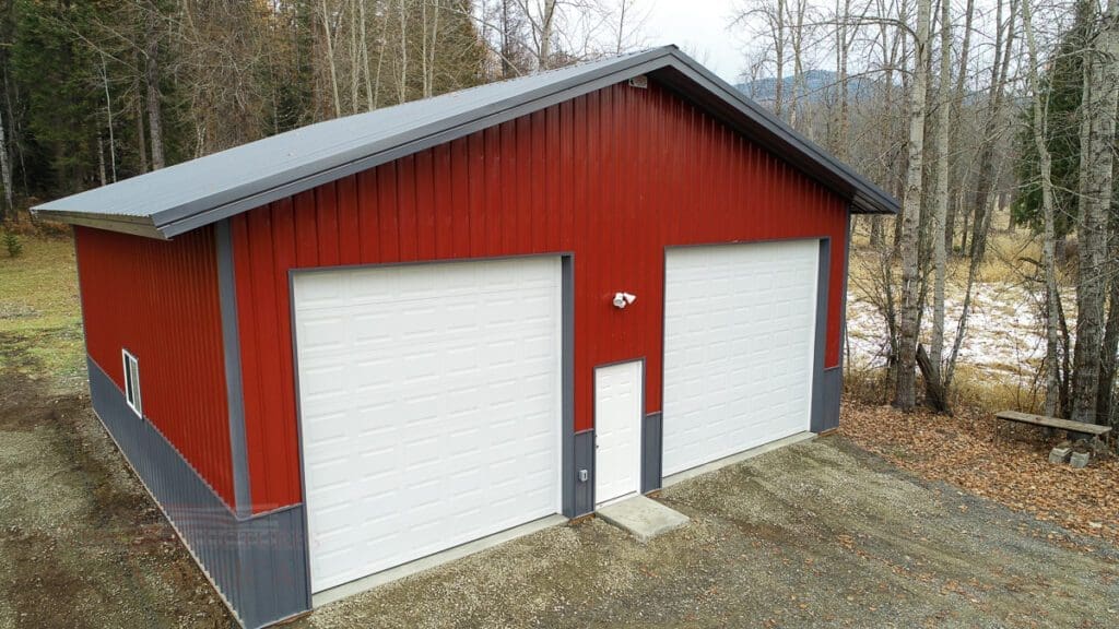 #10460 – Bonner County Pole Building – Idaho | Steel Structures America