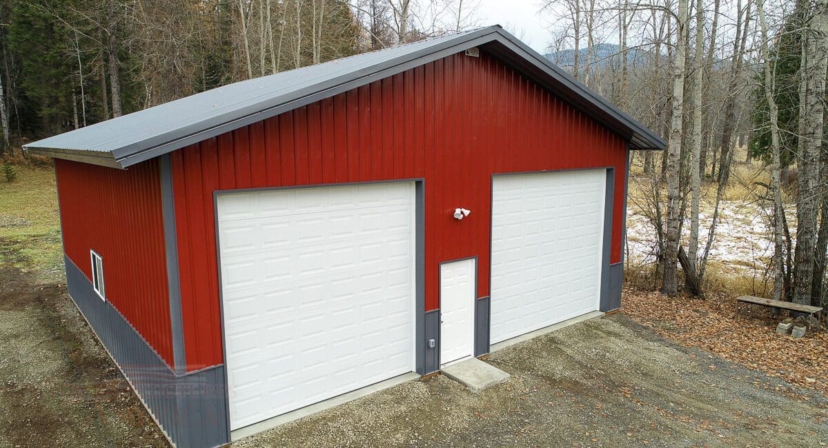 #10460 – Bonner County Pole Building – Idaho | Steel Structures America