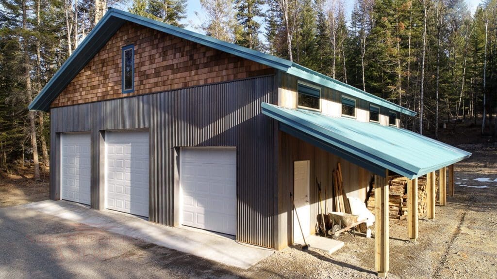 10472 – Wakeley – 40x40x14 – Sagle, ID | Steel Structures America