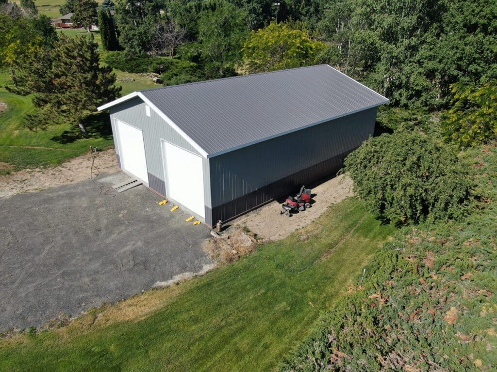 #10475 – Zack Hursh – 40x60x16 – Selah, WA | Steel Structures America