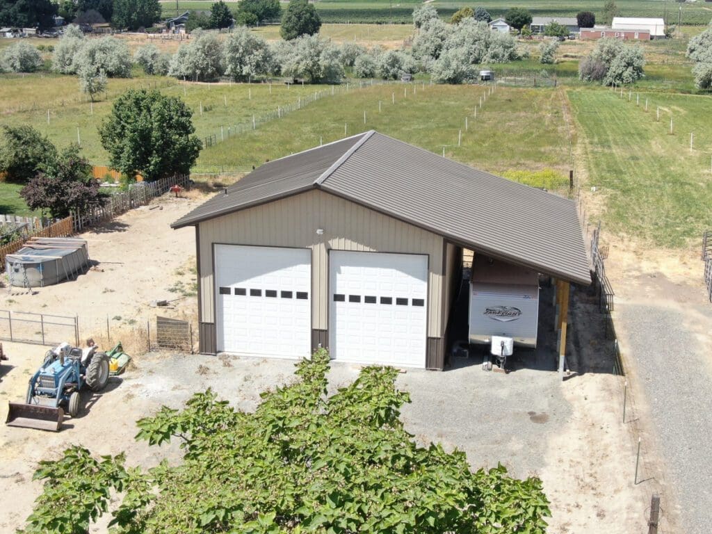 10602 – McCracken – 30x40x16 Steel Structure – Sunnyside, Washington | Steel Structures America