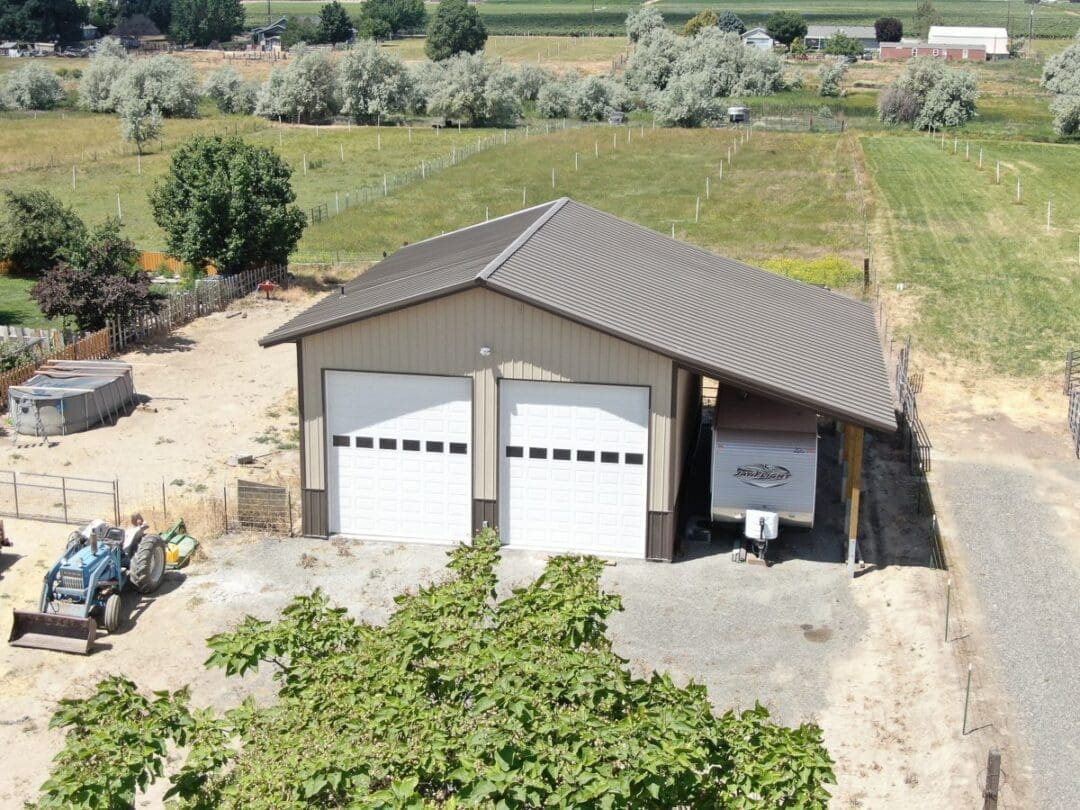 10602 – McCracken – 30x40x16 Steel Structure – Sunnyside, Washington | Steel Structures America