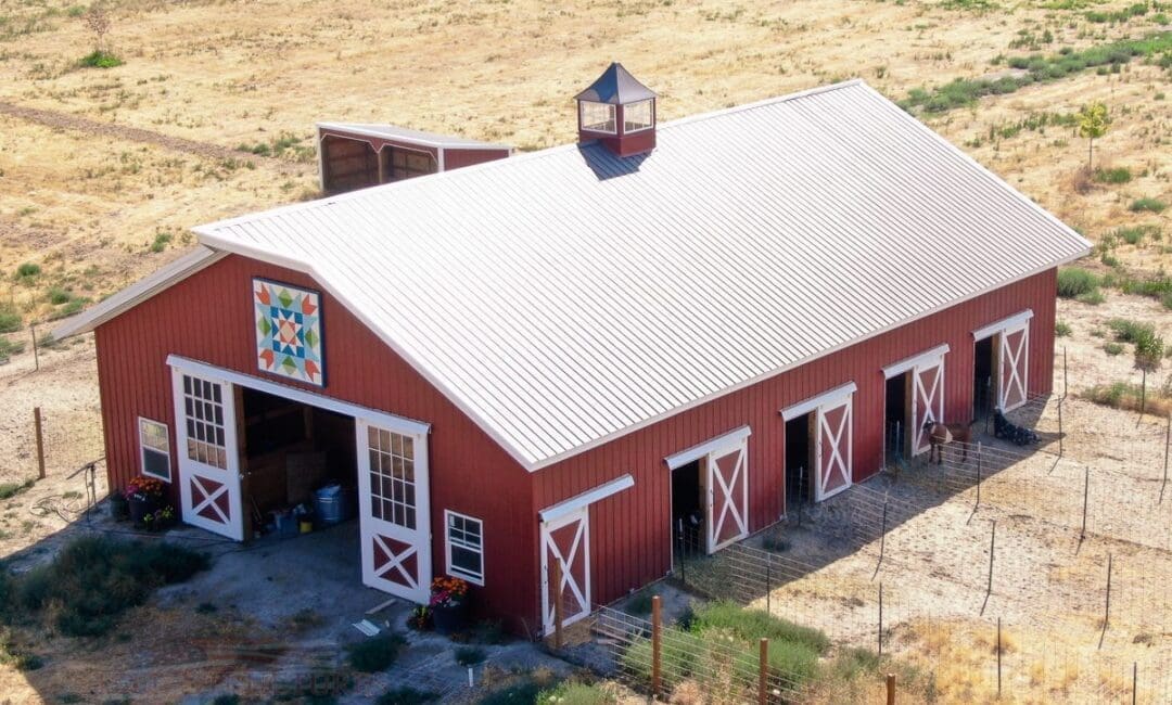 10658-Marx-Pole-Building-Goat-Farm | Steel Structures America