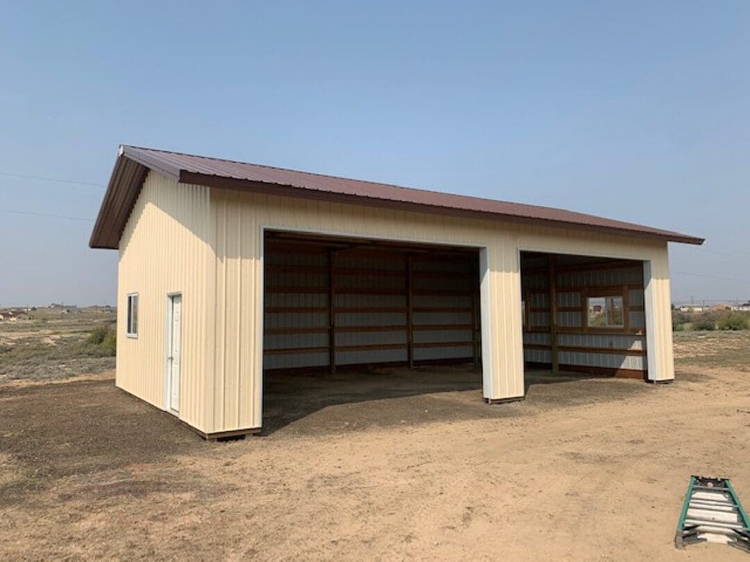#11518 Pueblo West, Colorado Post Frame – 24x40x12 | Steel Structures America