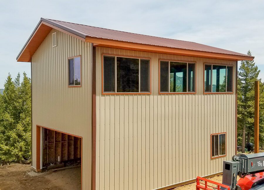 8499 Villani – 24x30x20 2 Story Garage with Living Quarters- Golden, CO | Steel Structures America