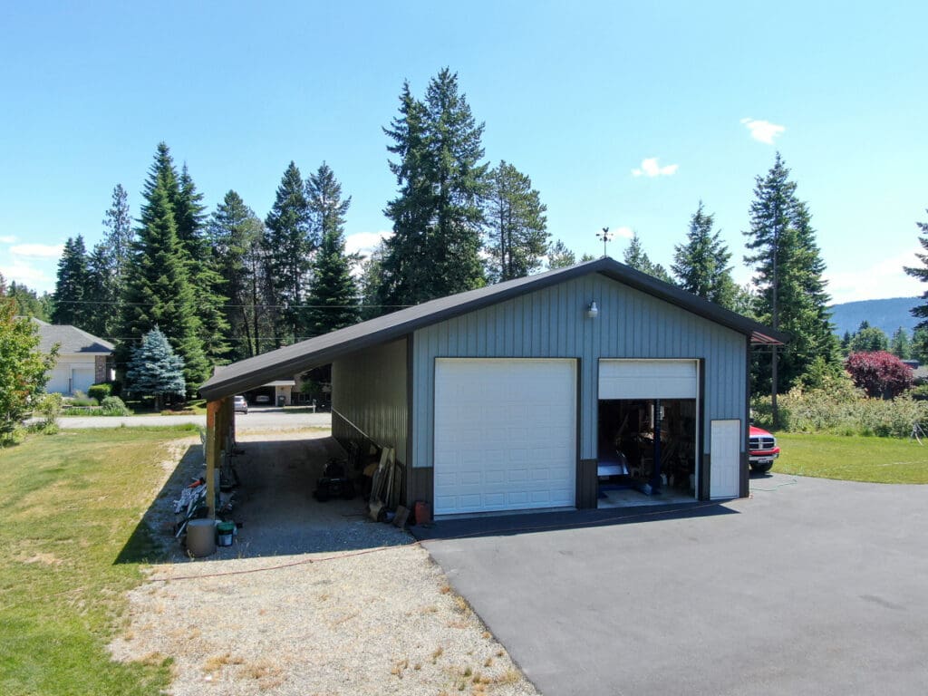 8643 – Rich Piazza – 30x50x14 – Hayden, Idaho | Steel Structures America