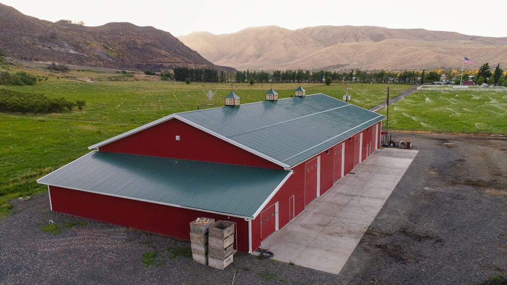 8967 Long Ranch Ag Storage Building | Steel Structures America
